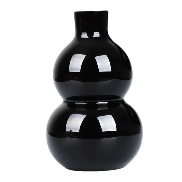 Obsidian Gourd Feng Shui Fu Lu Protection and Blessing Ornament | DaoZeno