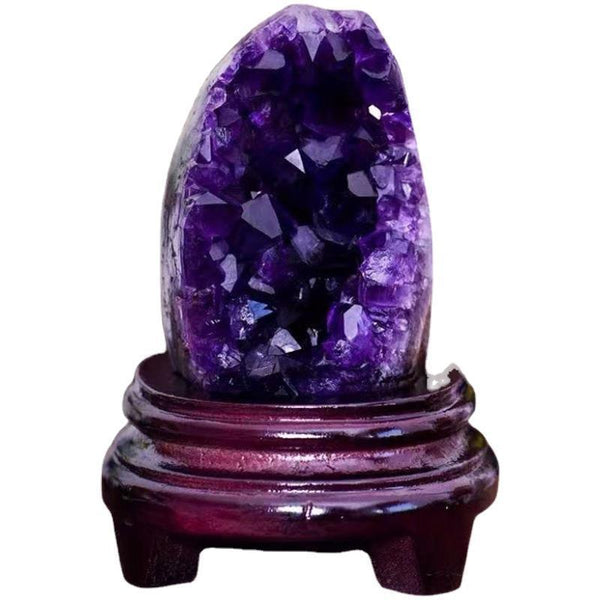 Amethyst Geode Energy Cleanser – Crystal Charging Ornament | DaoZeno