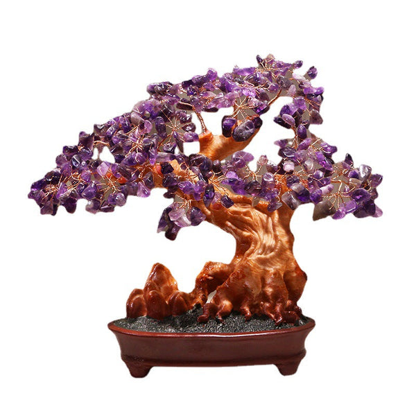 Amethyst Citrine Feng Shui Tree – Mind Expansion & Success Activation | DaoZeno