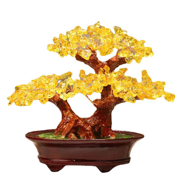 Citrine Tree of Life – Feng Shui Charged for Wealth & Positivity Flow | DaoZeno