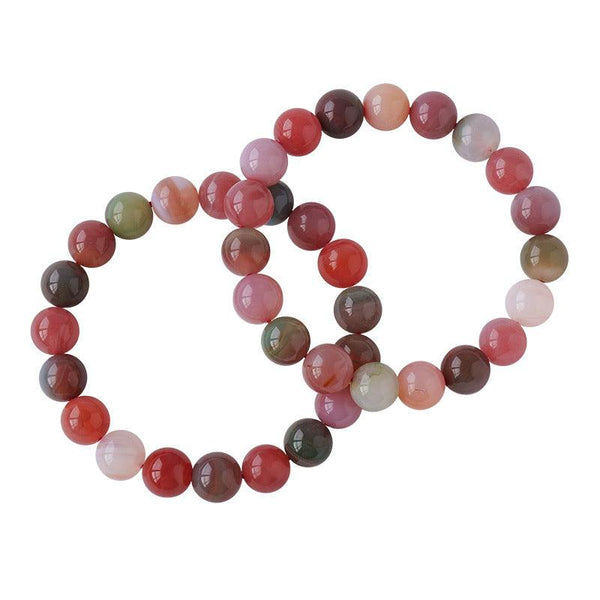 Salt-Source Chroma Agate Bracelet for Aura Alchemy & Wealth | DaoZeno