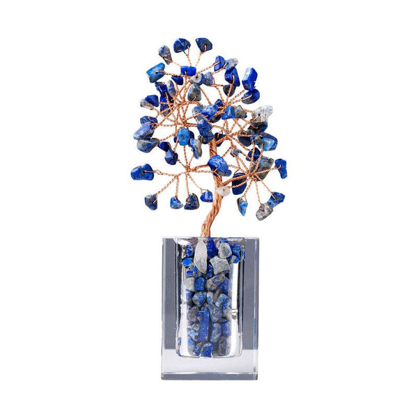 Zen Enlightenment Crystal Tree with Sacred Vase Base | DaoZeno