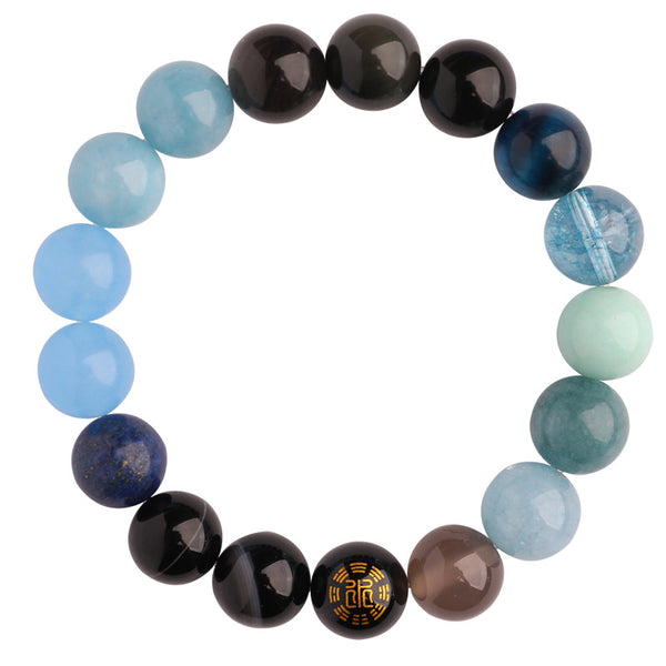 five-elements-water-black-protection-strength-crystal-beads-bracelet-daozeno
