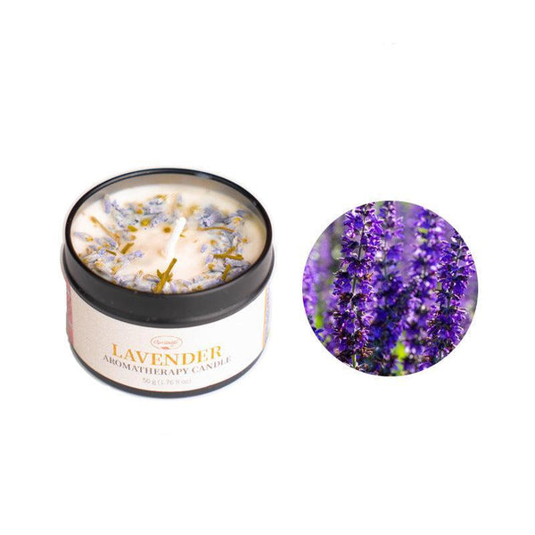 Lavender Aromatherapy Scented Candle For Meditation & Cleansing | DaoZeno