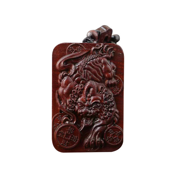 lightning-struck-wood-pixiu-pendant-necklace-for-wealth-energy-daozeno