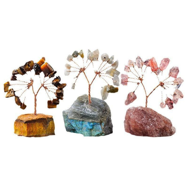 Mini Zen Crystal Tree with Sacred Geometry | DaoZeno