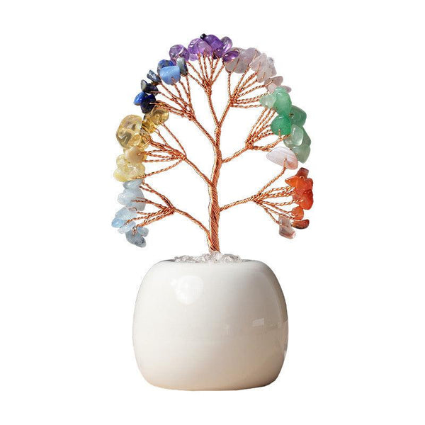 Harmony Crystal Tree - Sacred Crystal Vase Altar | DaoZeno