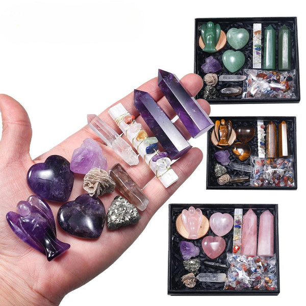 Mystic Crystal Divination Kit with Energy Cleansing & Ritual Tools | DaoZeno