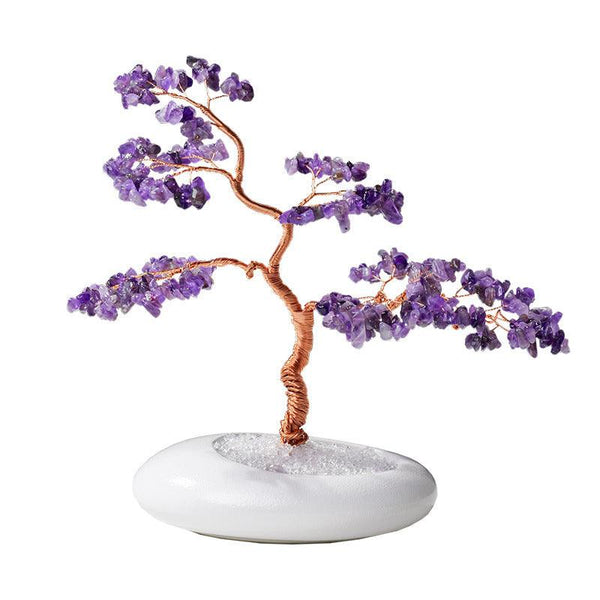 Feng Shui Crystal Tree – Pine Bonsai for Wealth Energy | DaoZeno