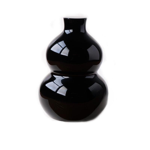 Obsidian Feng Shui Gourd – Wealth Charged Talisman for Energy Cleansing & Luck | DaoZeno