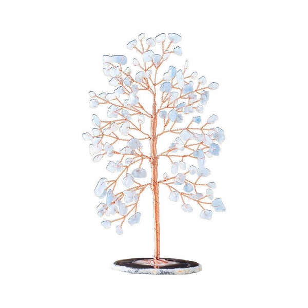 Harmony Crystal Tree Bonsai with Sacred Agate Base | DaoZeno