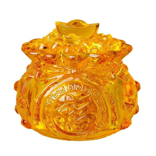 Citrine Wealth Bowl – Feng Shui Charged Gemstone | DaoZeno